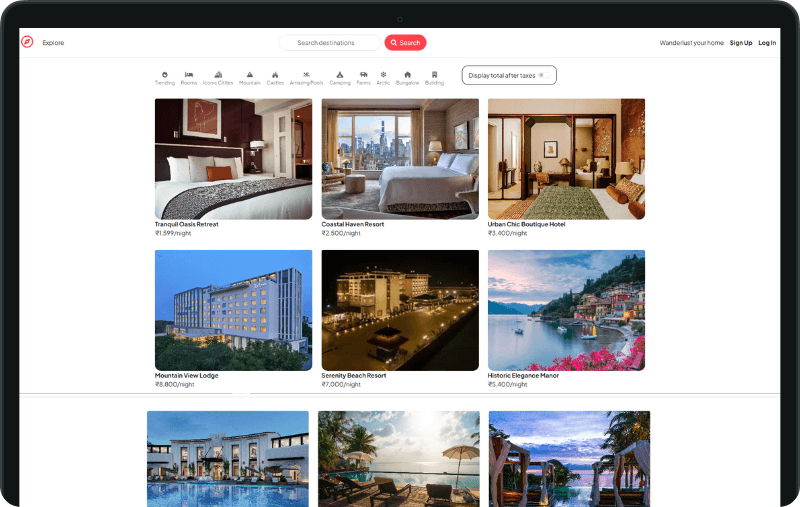 Wanderlust - Airbnb Clone
